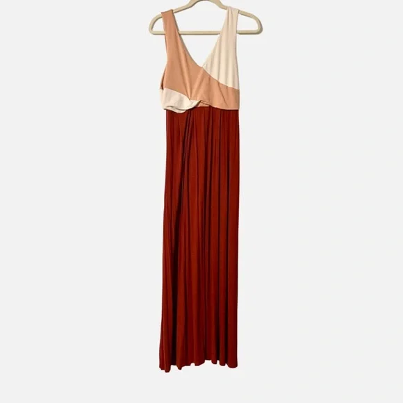 Anthropologie Maeve Elysian Color Block Maxi Dress Women’s Size Medium - Picture 11 of 12